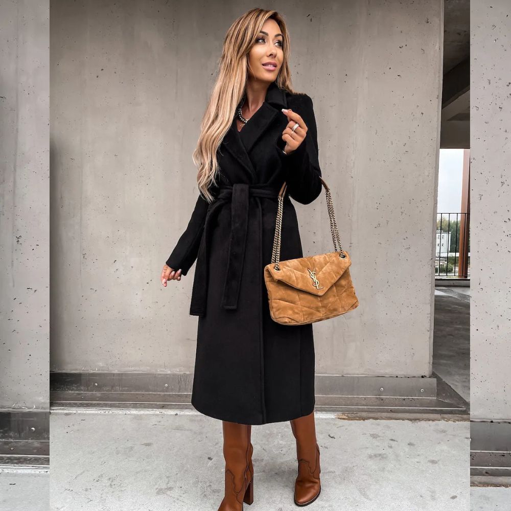 Trenchcoat Elegante Donna | Moda Donna 2025 Cappotto Raffinato