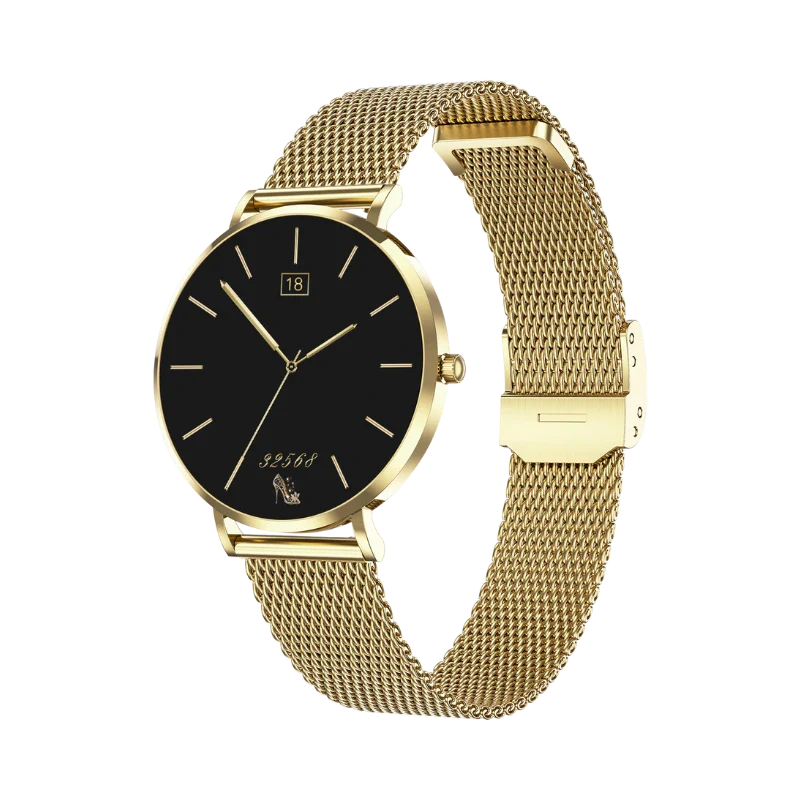 Smartwatch Donna | Monitoraggio Frequenza Cardiaca, Sonno e Passi | Eleganzia