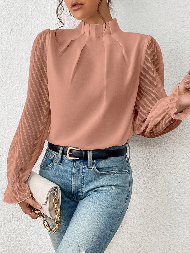 Blusa da Donna Etta | Elegante Top a Maniche Lunghe Disponibile in Vari Colori per Primavera 2025 TIAMUSE Blusa