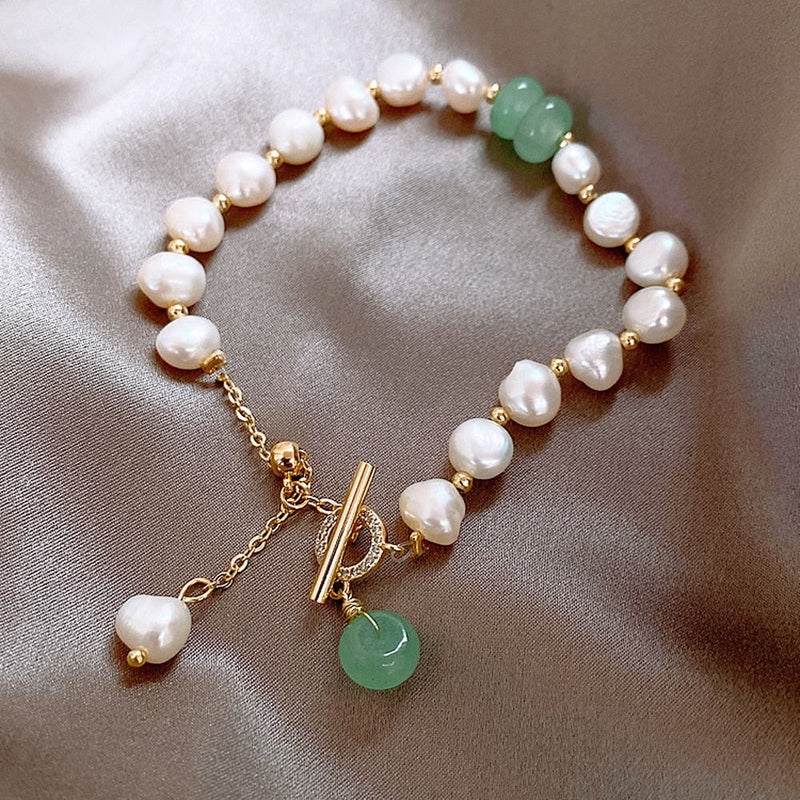 Bracciale Elegante Realizzato con Perle | Adali TIAMUSE Bracelet