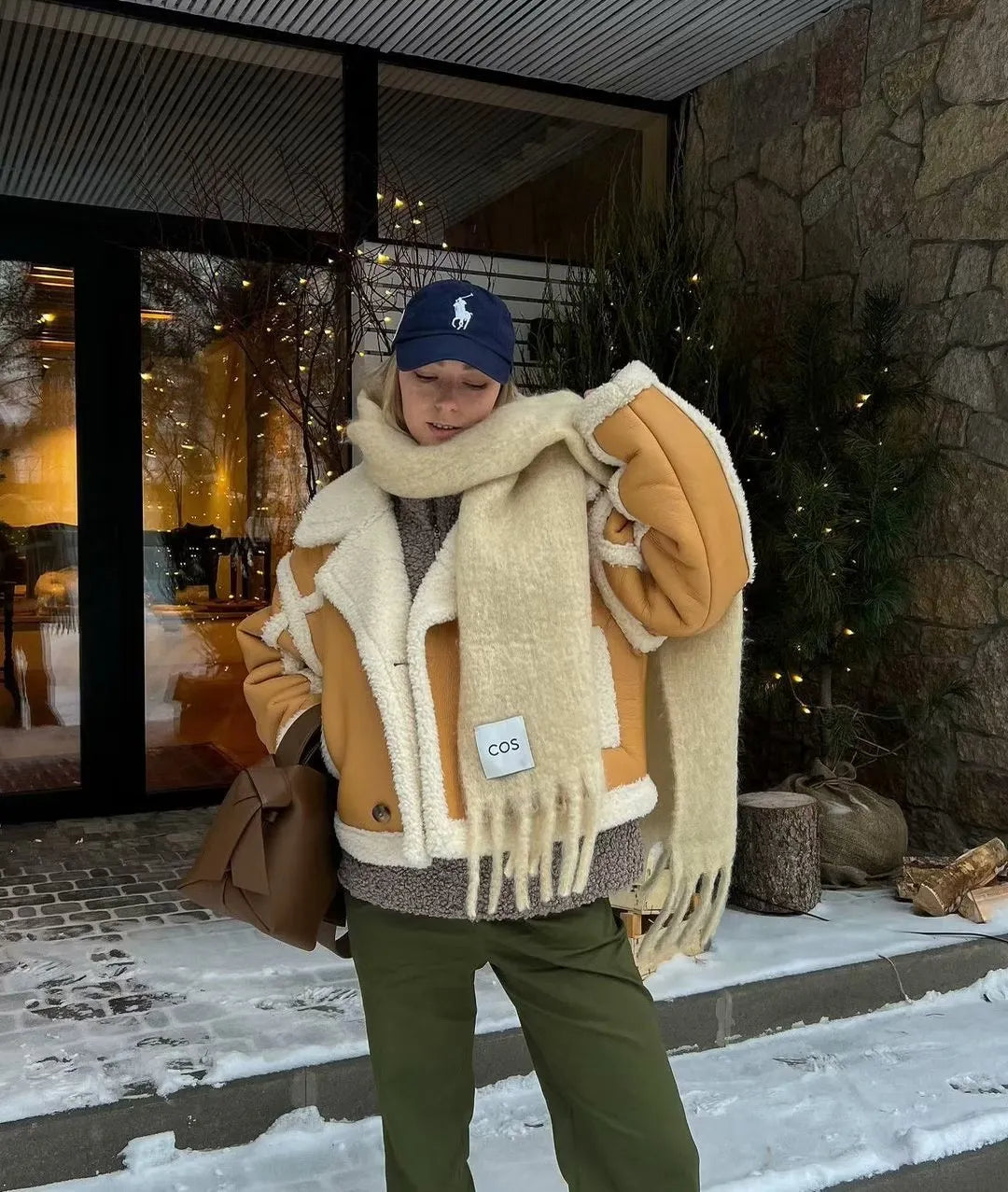 Caldo Cappotto Invernale da Donna con Design Chic e Versatile TIAMUSE Outwear