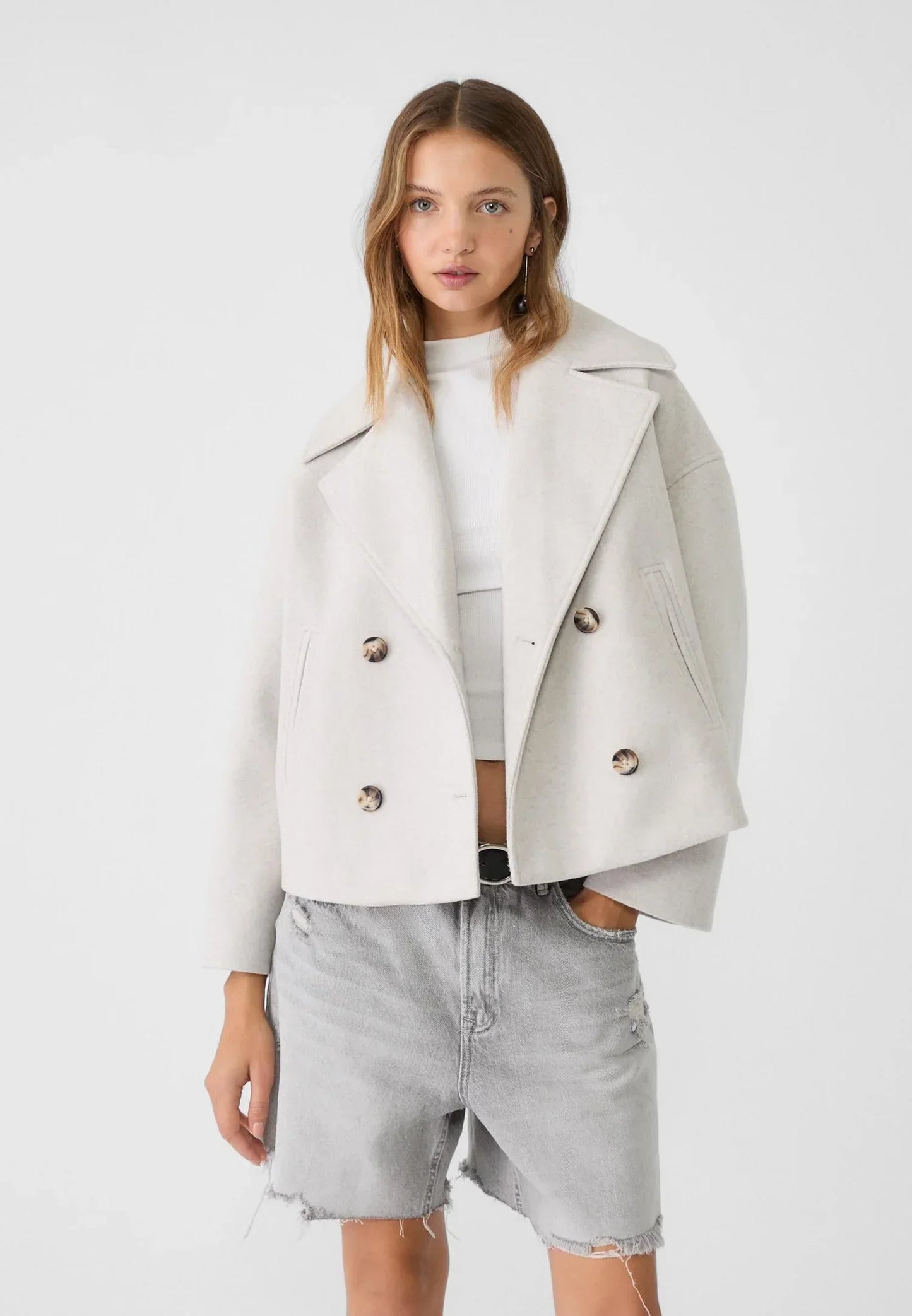 Cappotto Corto da Donna Autunno Inverno | Liriana TIAMUSE Jackets