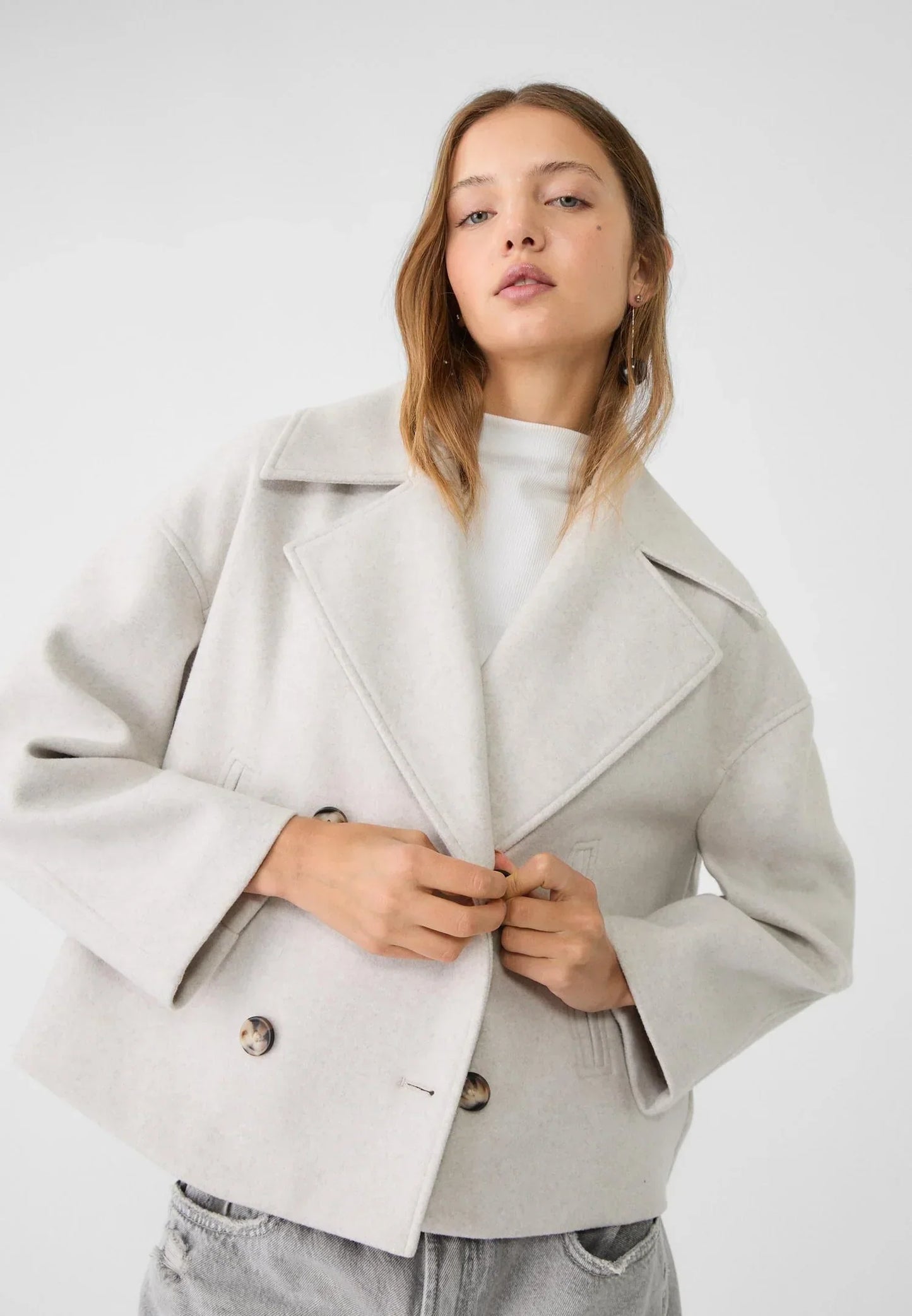 Cappotto Corto da Donna Autunno Inverno | Liriana TIAMUSE Jackets