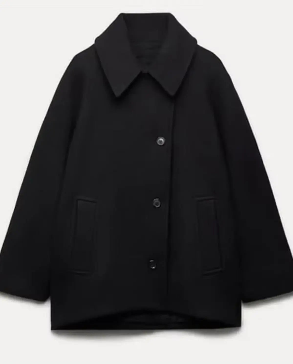 Cappotto Donna Elegante Doppiopetto | Corto, Cammello o Nero TIAMUSE Outwear