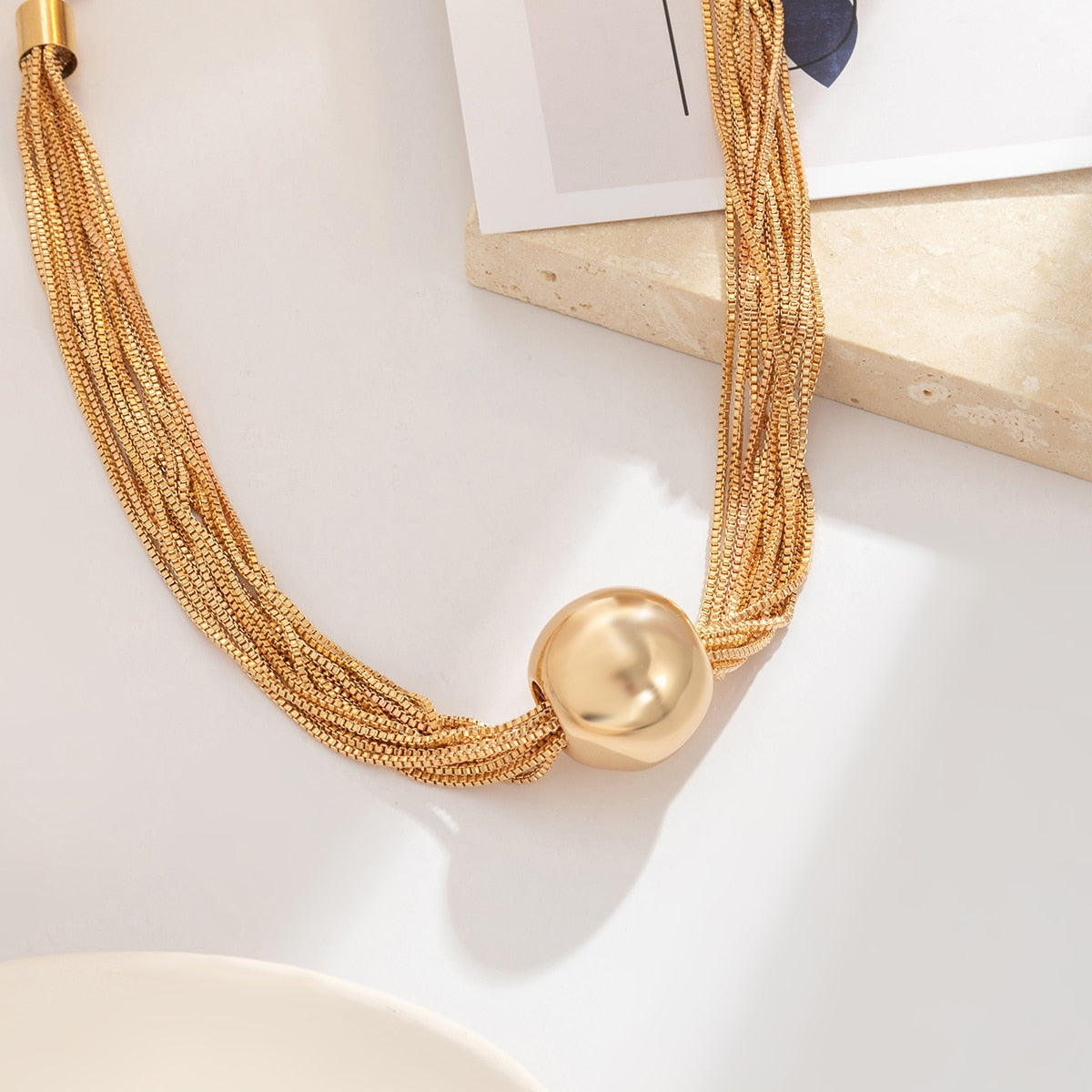 Collana a Catena Scintillante | Beatris TIAMUSE Necklaces