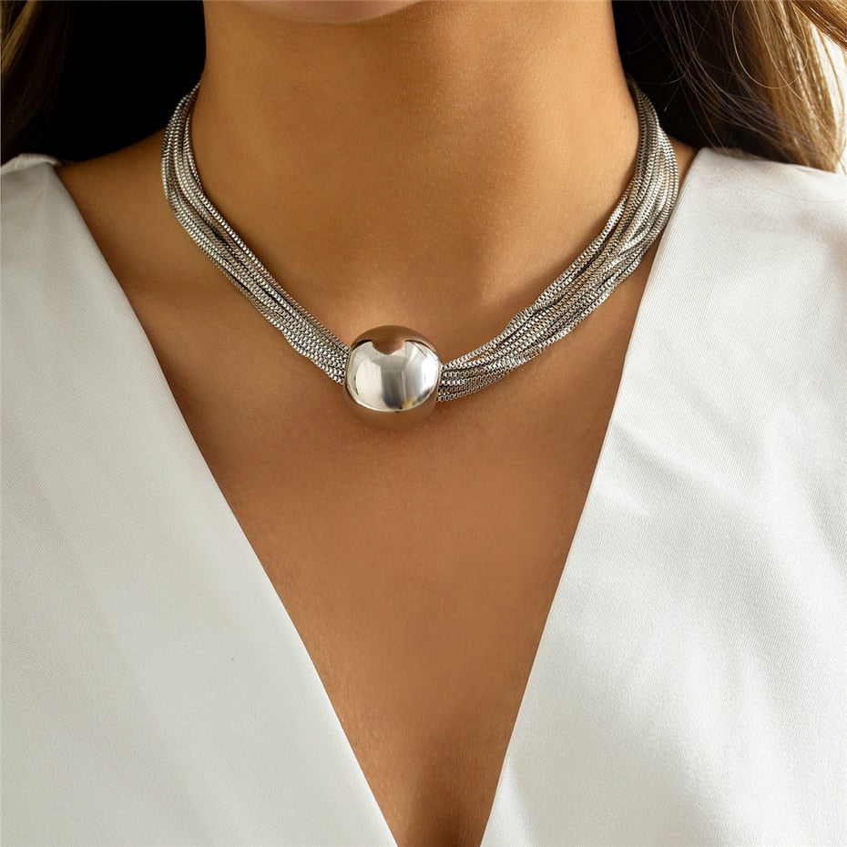 Collana a Catena Scintillante | Beatris TIAMUSE Necklaces