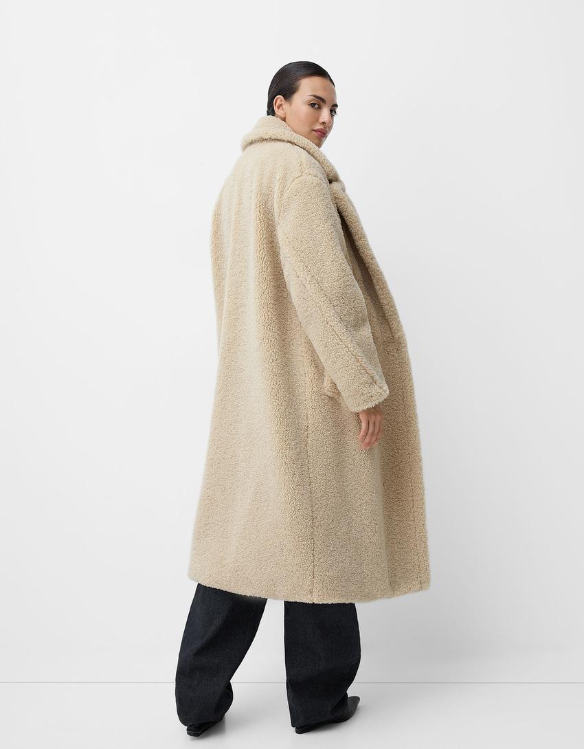 Elegante Cappotto Oversize in Pelliccia Sintetica per Donna | Lorea TIAMUSE Outwear
