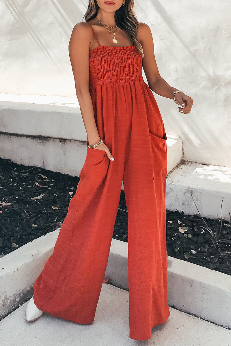 Elisa Tuta alla Moda | Salopette Larga Elegante per Estate e Occasioni Speciali TIAMUSE Jumpsuits & Rompers/Jumpsuits