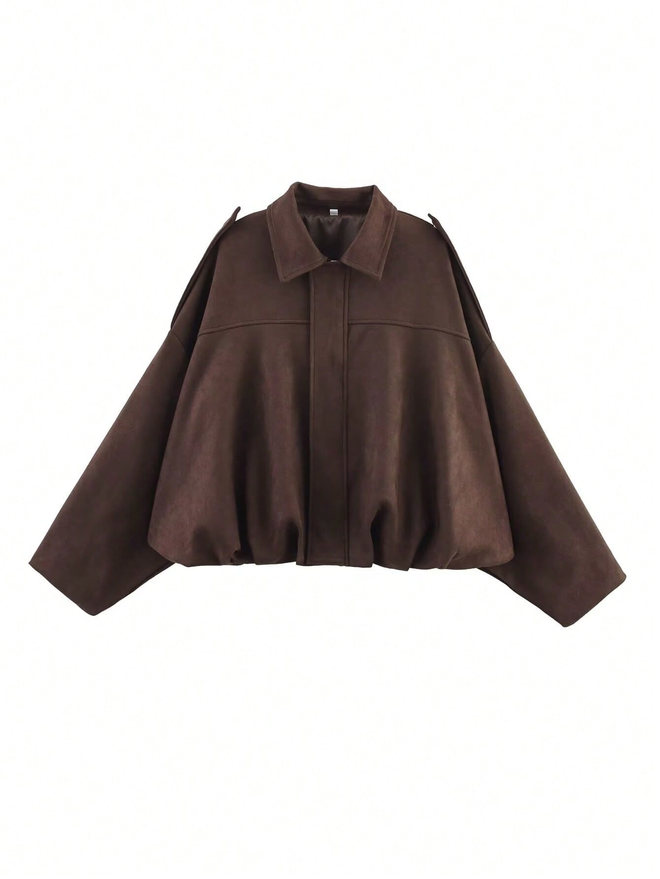 Giacca Bomber Donna in Pelle Scamosciata | Stile Pilota, Zip, Autunno/Inverno TIAMUSE Outwear