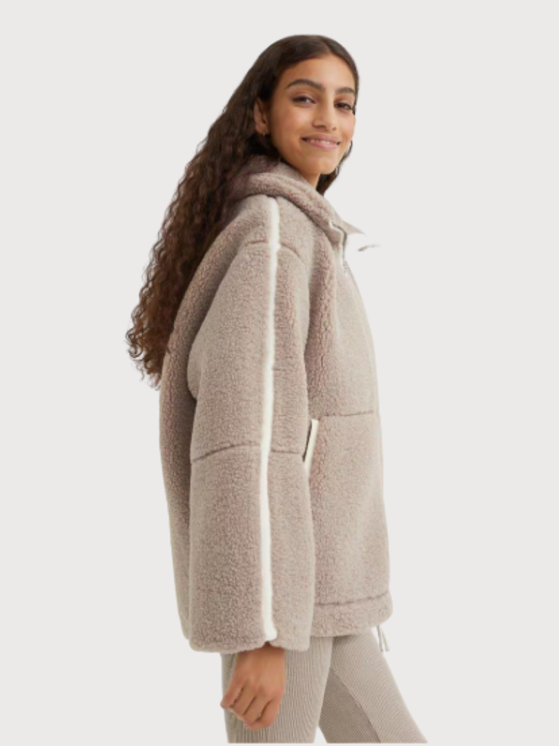 Giacca Teddy Donna Autunno Inverno | Cappotto Caldo e Soffice per Tutti i Giorni TIAMUSE Coats