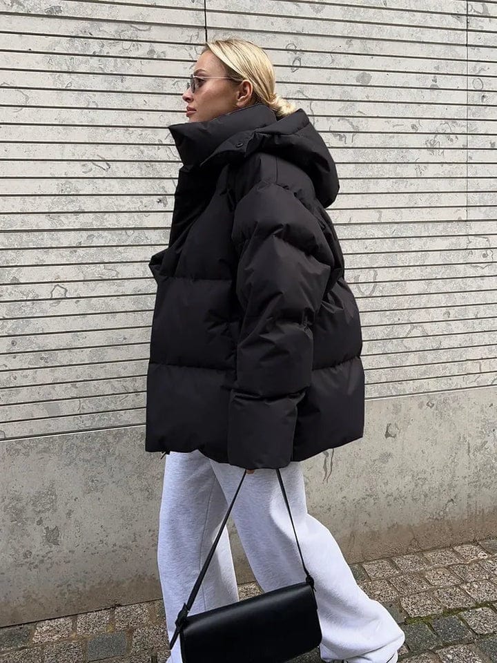 Giacca imbottita oversize da donna con calore accogliente per l'inverno | Liara TIAMUSE Outwear