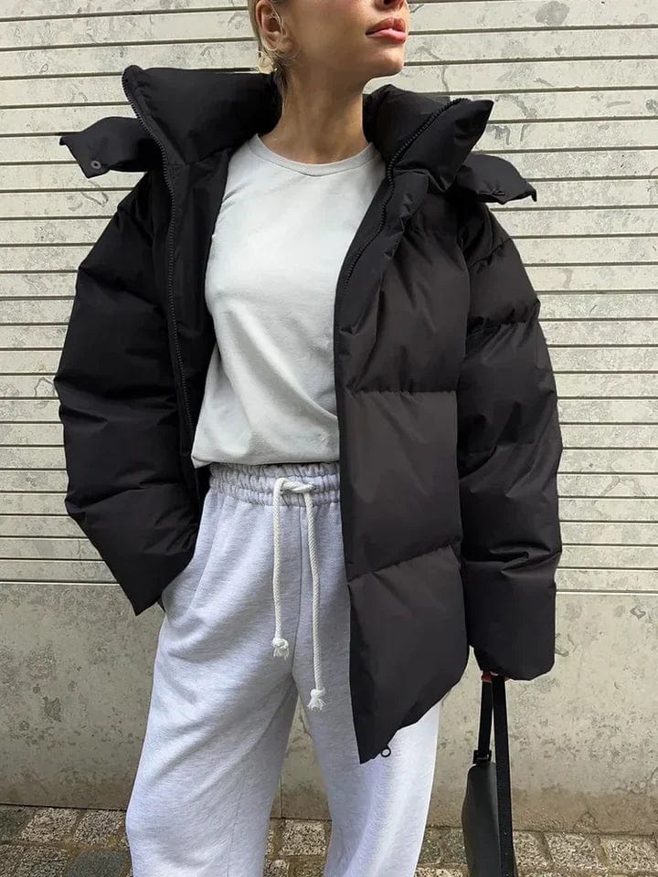 Giacca imbottita oversize da donna con calore accogliente per l'inverno | Liara TIAMUSE Outwear