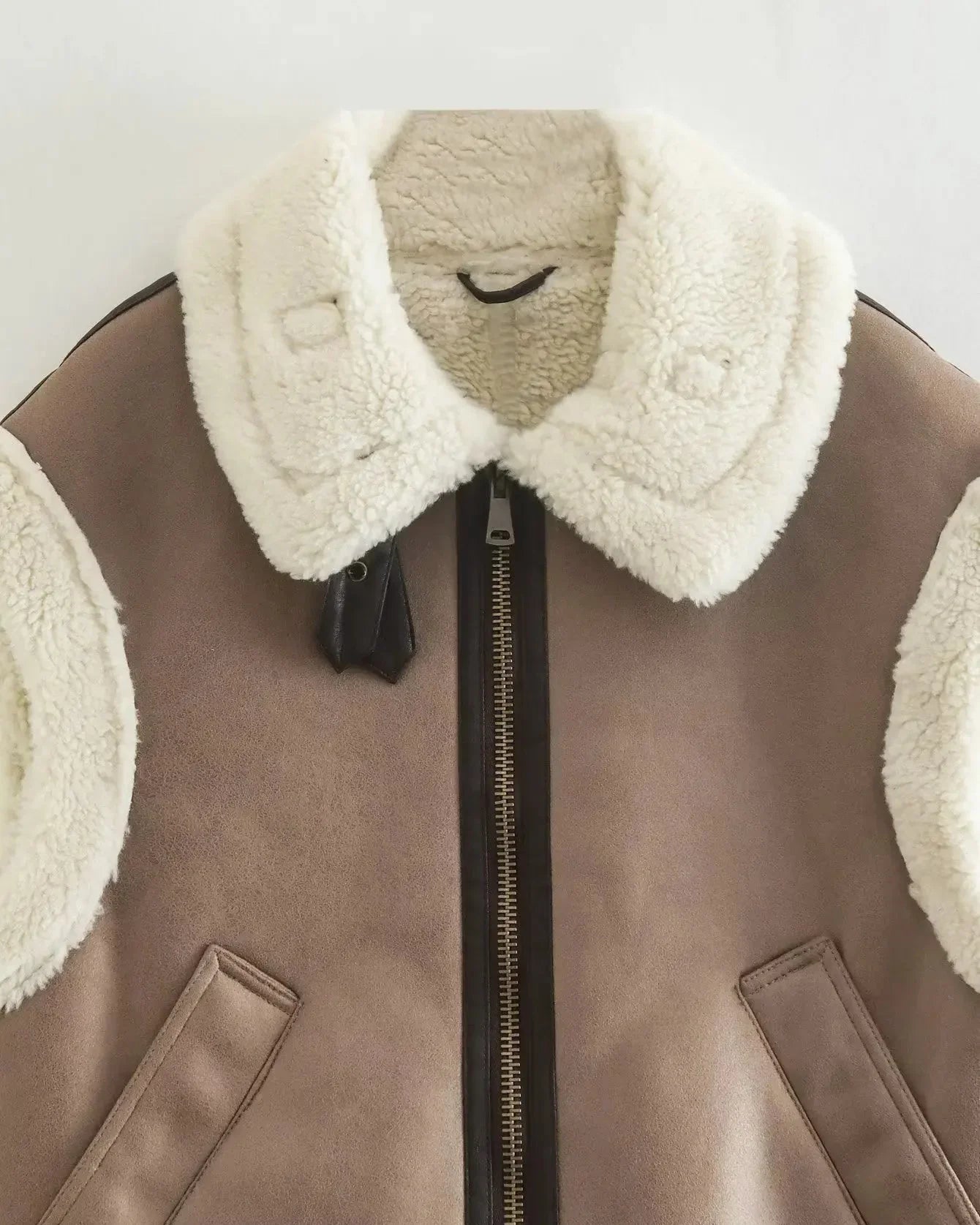 Gilet Teddy Donna Caldo | Gilet Invernale Senza Maniche in Pelliccia Morbida – Evi TIAMUSE November
