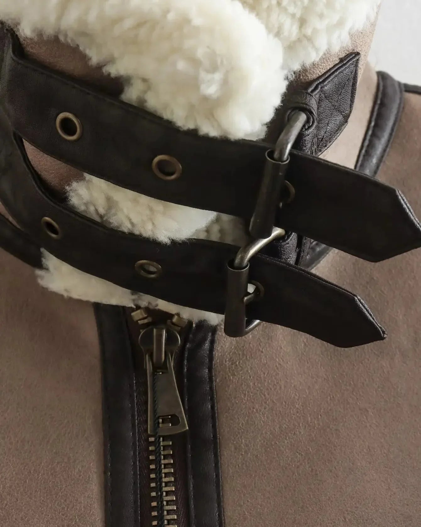 Gilet Teddy Donna Caldo | Gilet Invernale Senza Maniche in Pelliccia Morbida – Evi TIAMUSE November