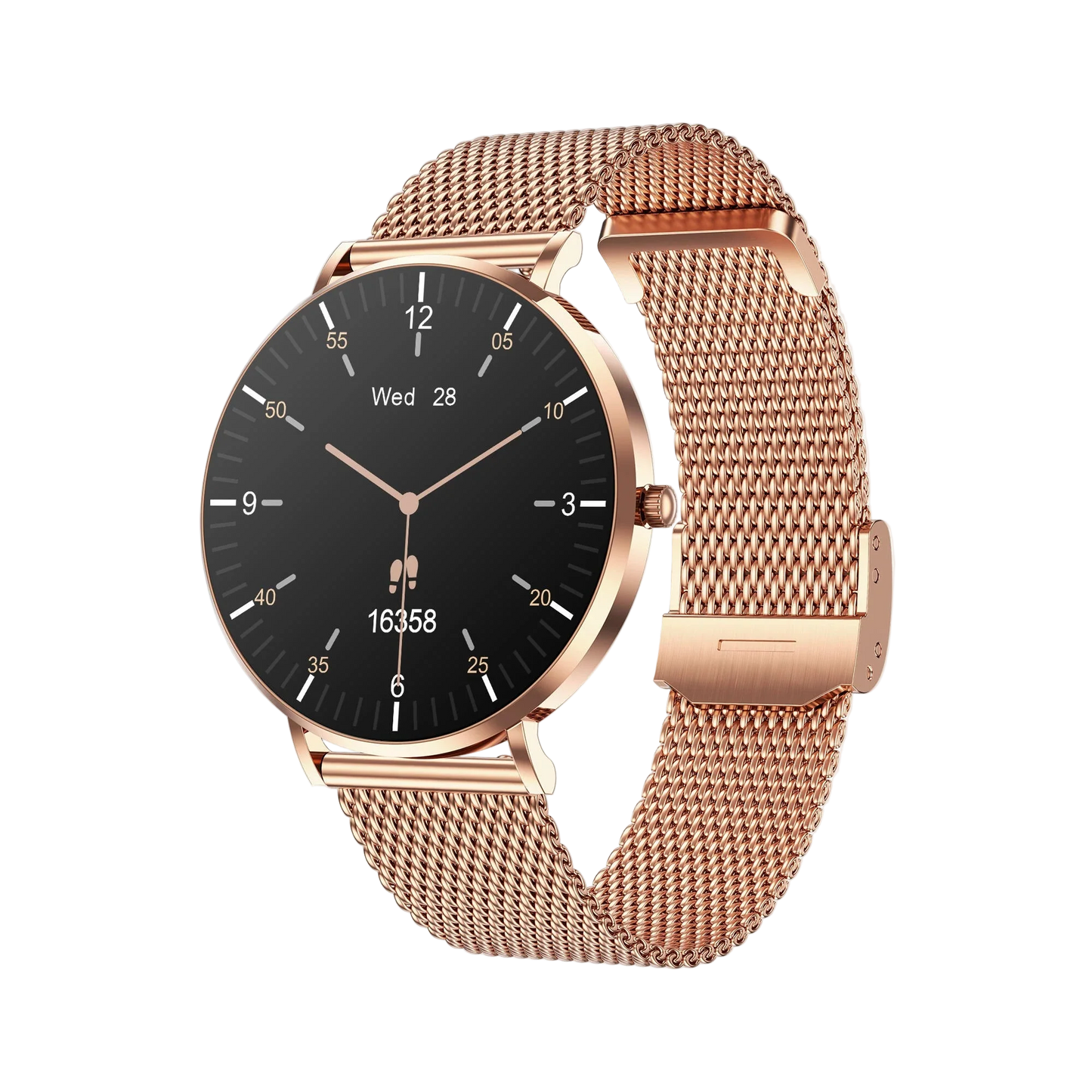 Smartwatch Donna | Monitoraggio Frequenza Cardiaca, Sonno e Passi | Eleganzia