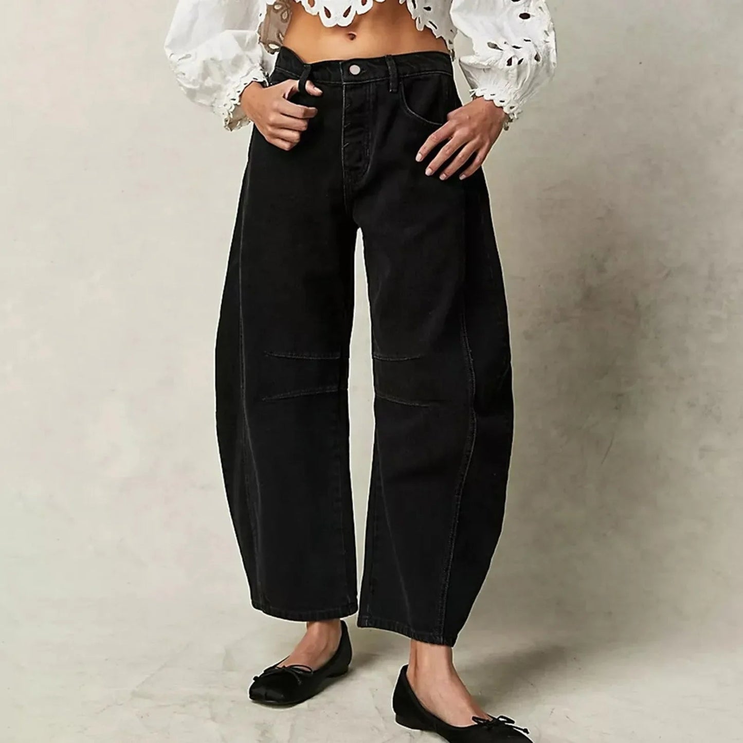 Jeans Baggy Donna 2025 | Denim Largo e Comodo per Ogni Occasione TIAMUSE