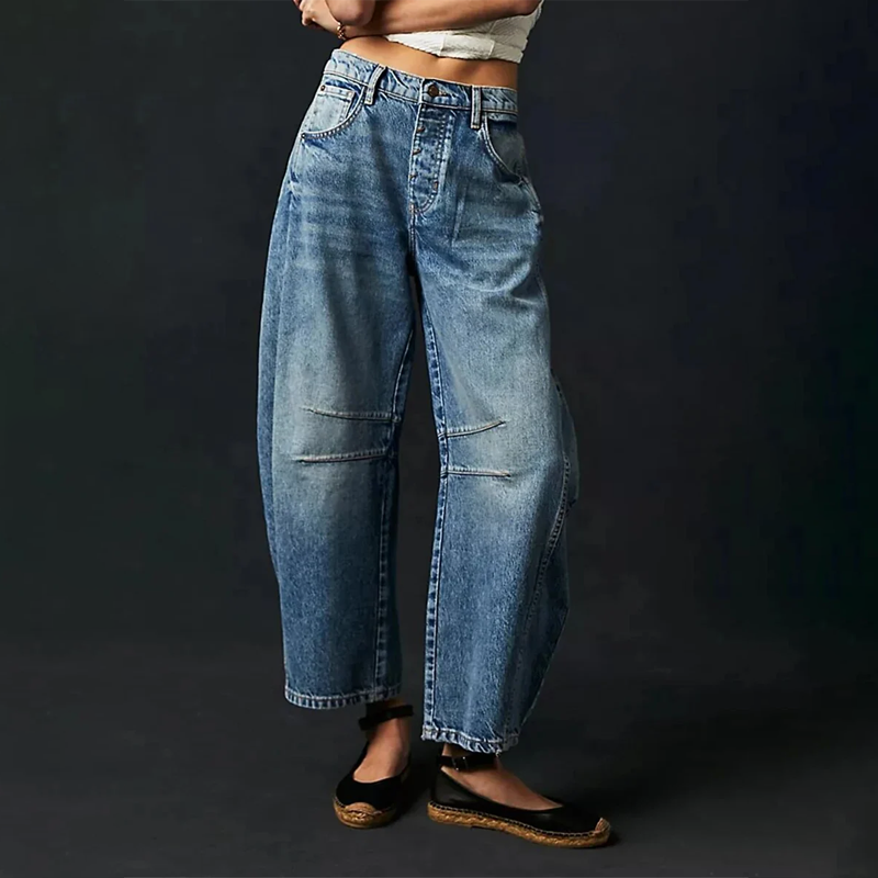 Jeans Baggy Donna 2025 | Denim Largo e Comodo per Ogni Occasione TIAMUSE