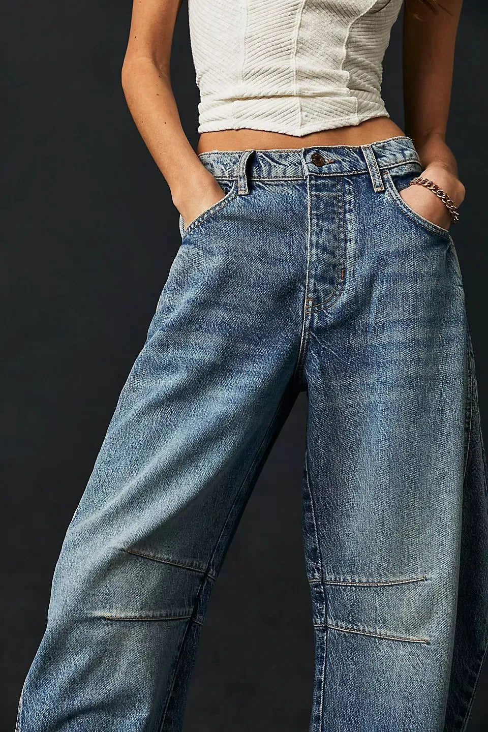 Jeans Baggy Donna 2025 | Denim Largo e Comodo per Ogni Occasione TIAMUSE