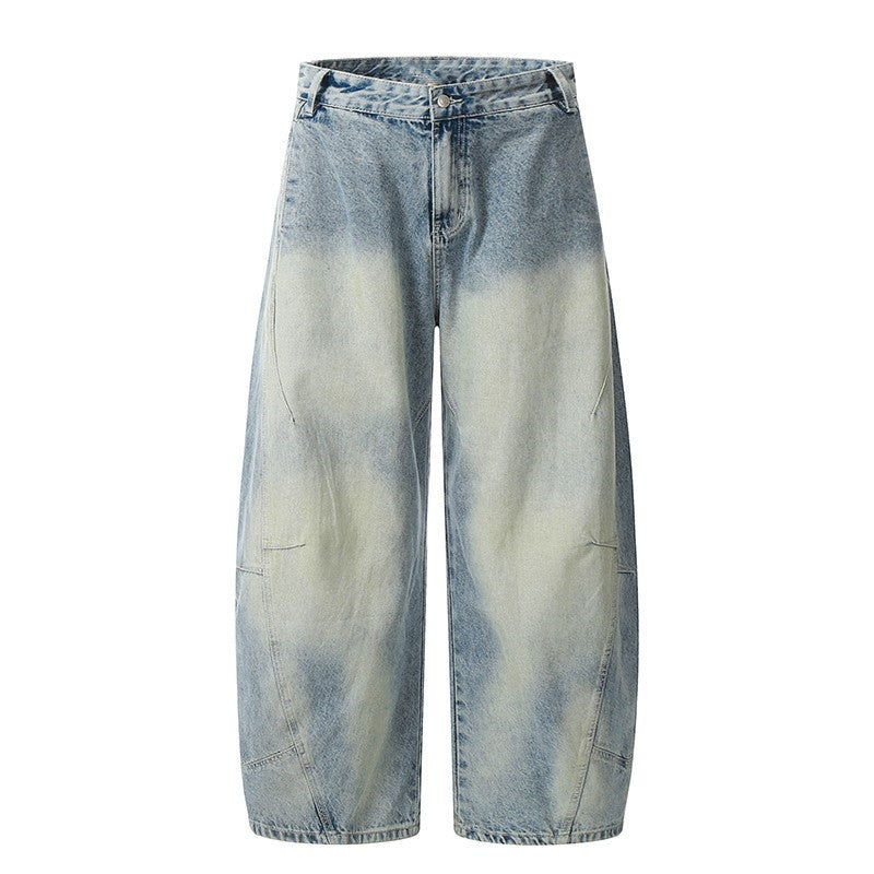 Jeans Donna Wide Leg | Denim Blu Baggy a Fit Largo TIAMUSE Jeans