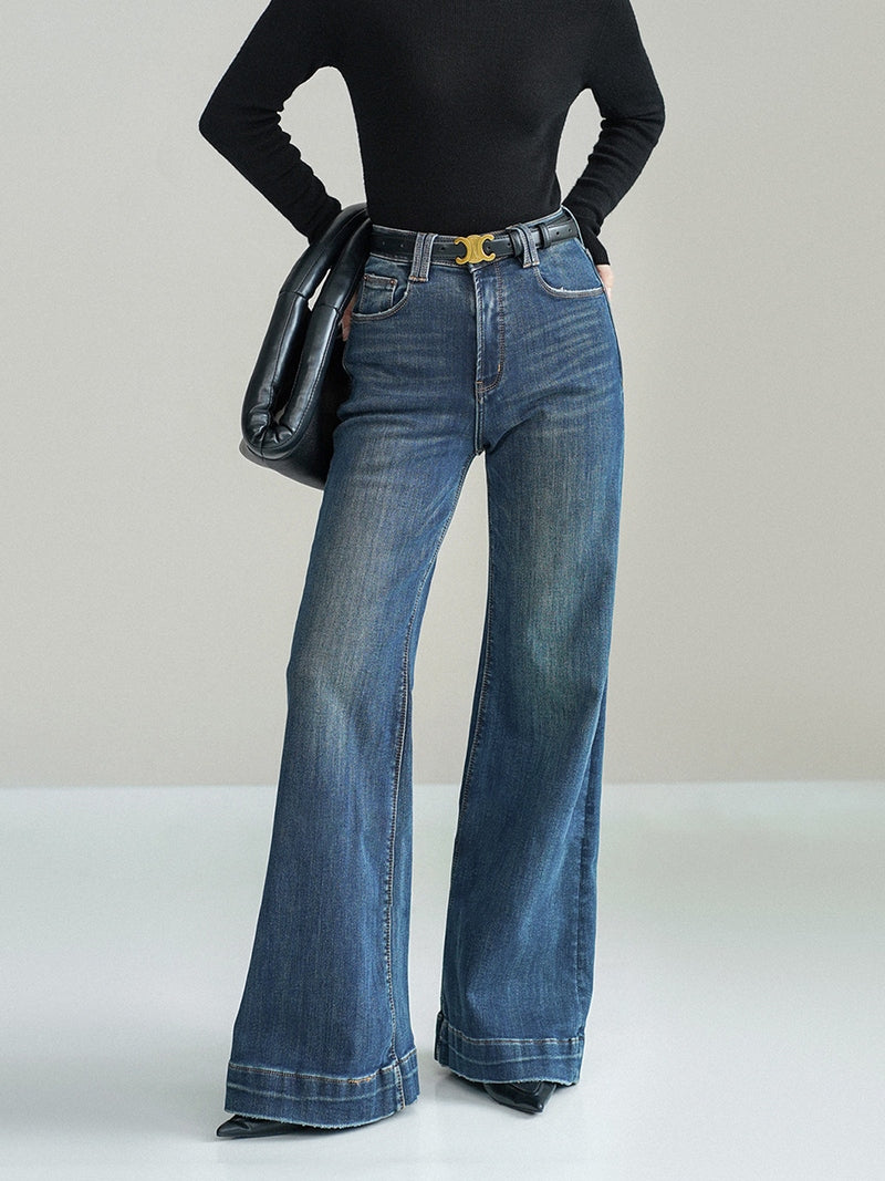 Jeans a Vita Alta Cristiana | Denim Elegante e Comodo per Ogni Occasione TIAMUSE Jeans