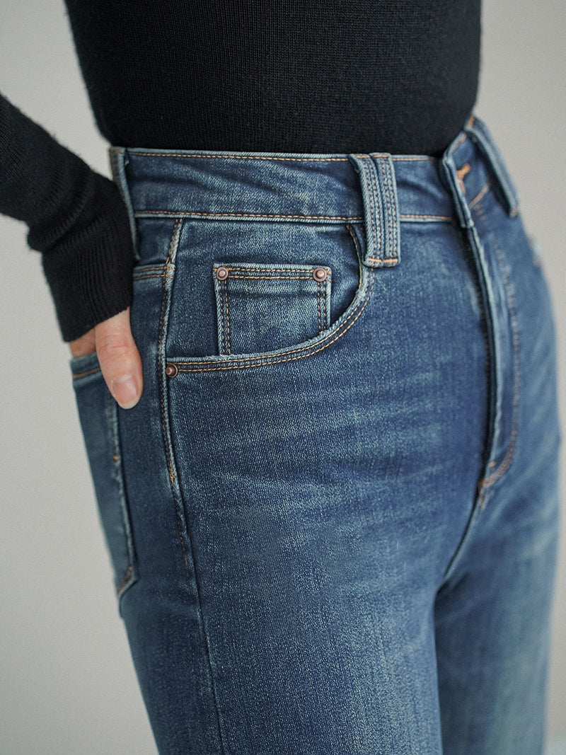 Jeans a Vita Alta Cristiana | Denim Elegante e Comodo per Ogni Occasione TIAMUSE Jeans