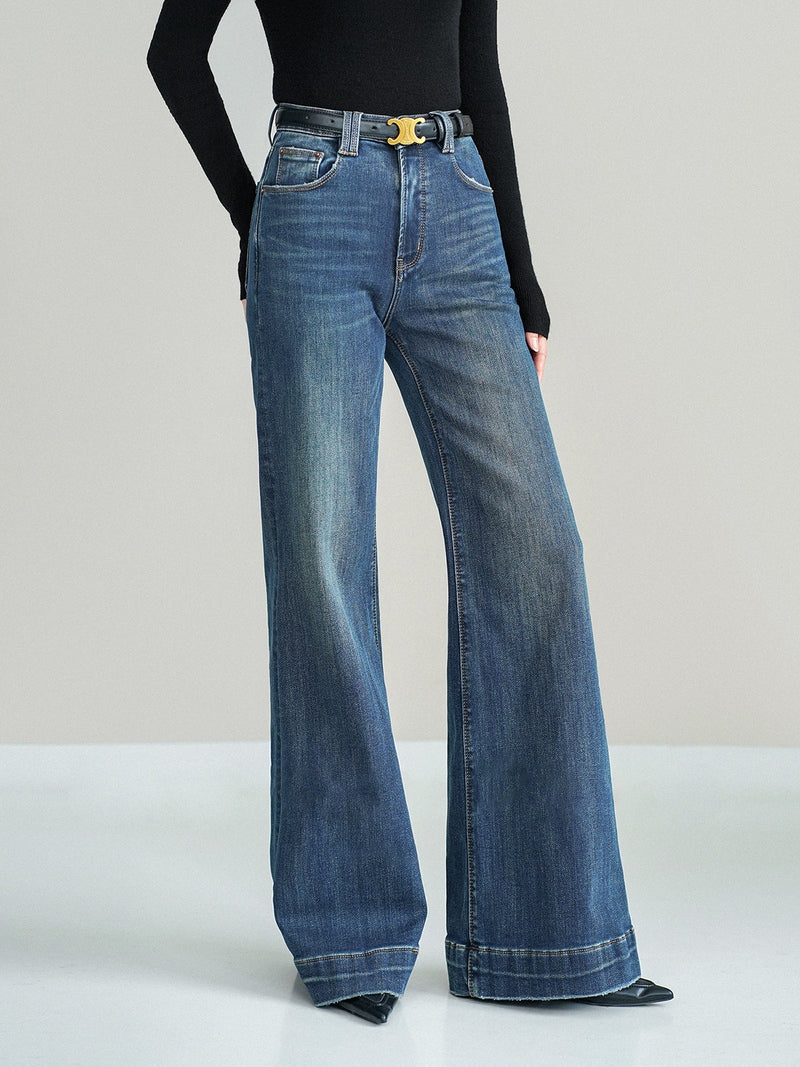 Jeans a Vita Alta Cristiana | Denim Elegante e Comodo per Ogni Occasione TIAMUSE Jeans