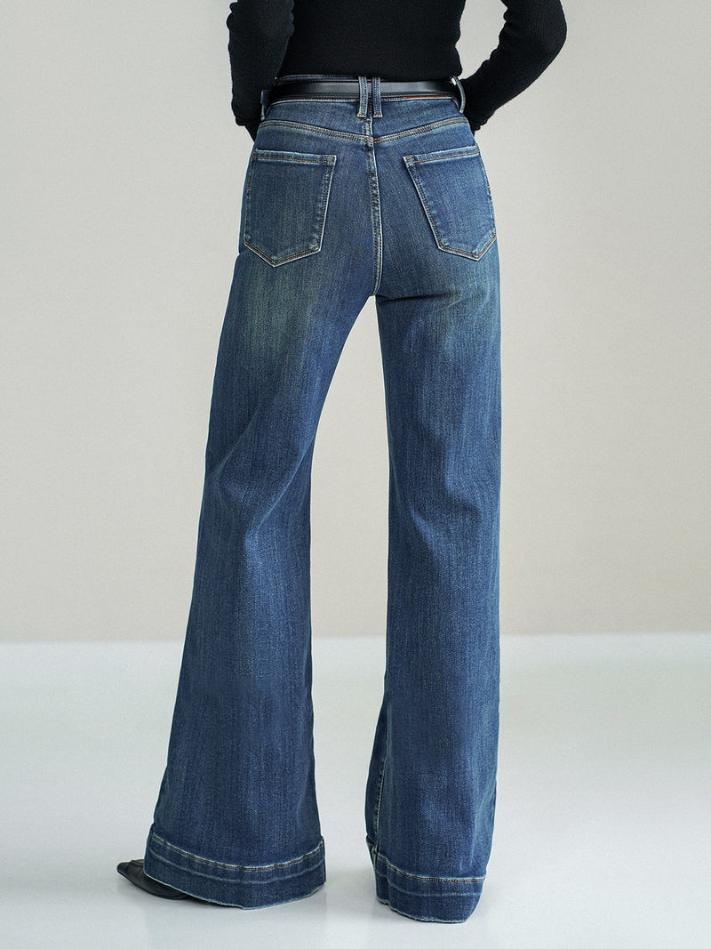 Jeans a Vita Alta Cristiana | Denim Elegante e Comodo per Ogni Occasione TIAMUSE Jeans