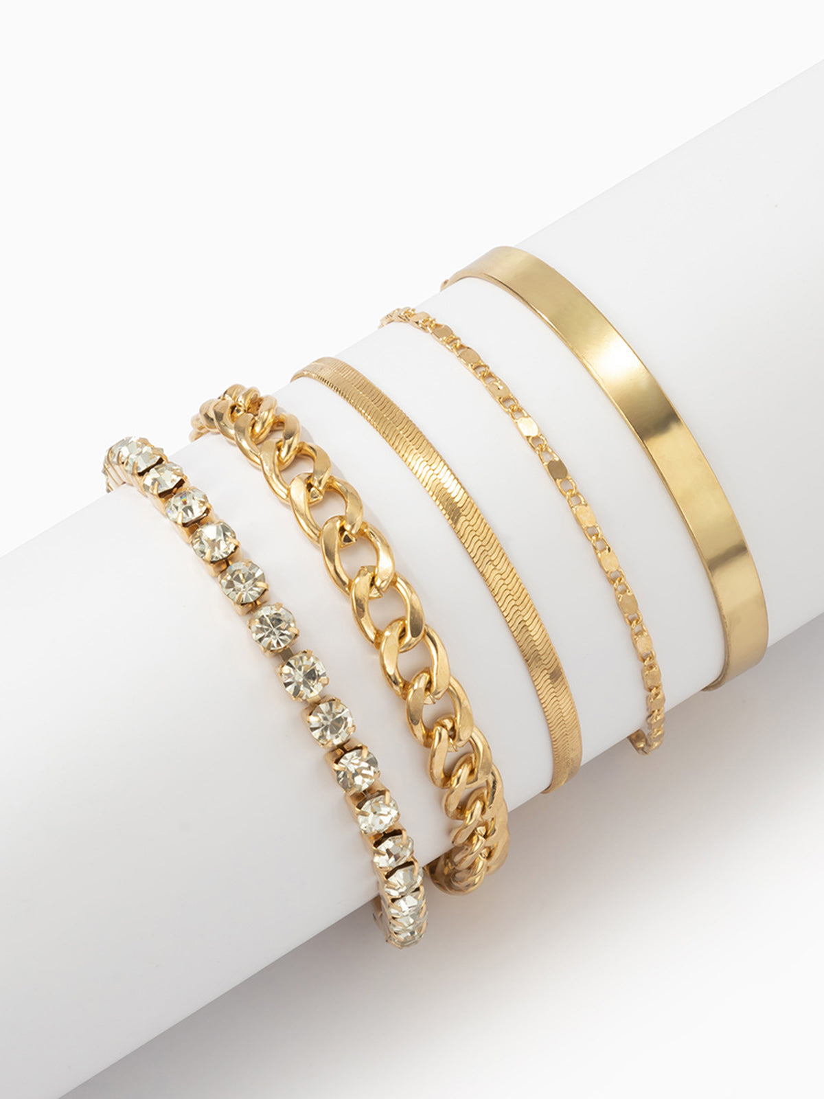 Larisa – Set di Bracciali con Strass Scintillanti 2025 TIAMUSE Bracelets Women