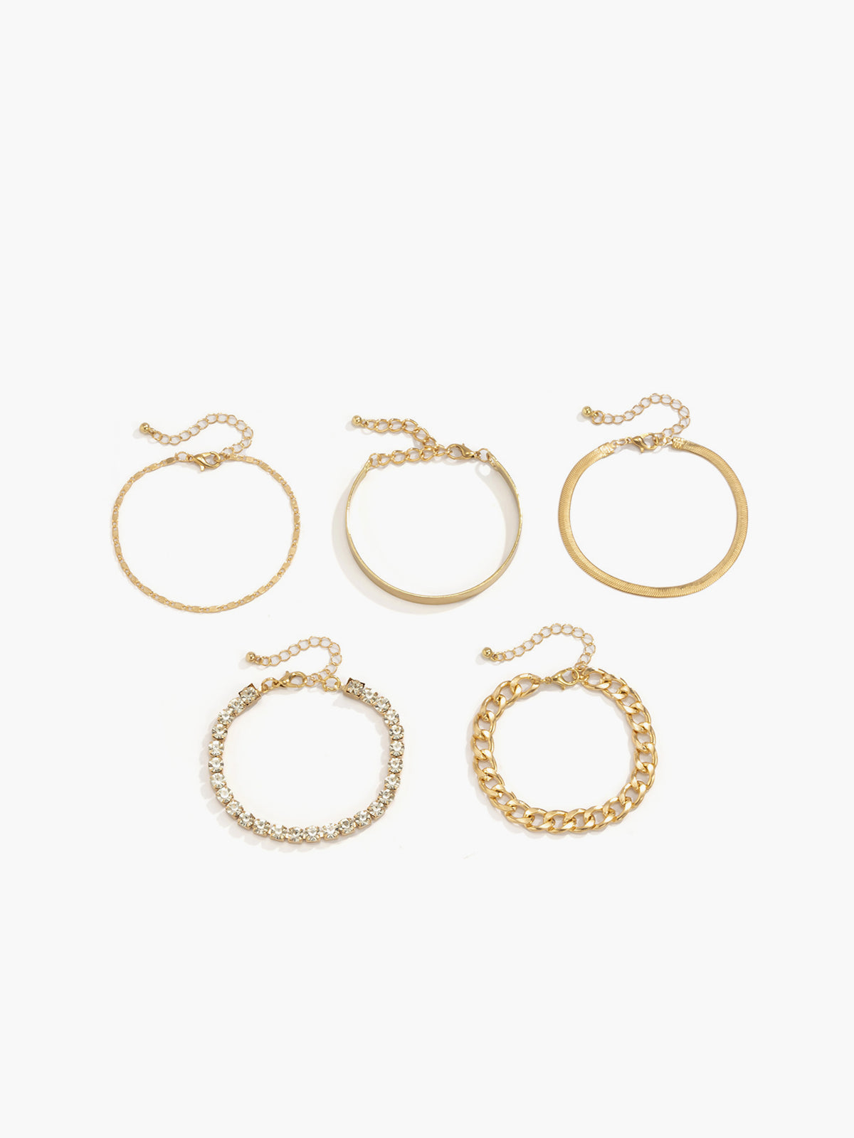 Larisa – Set di Bracciali con Strass Scintillanti 2025 TIAMUSE Bracelets Women
