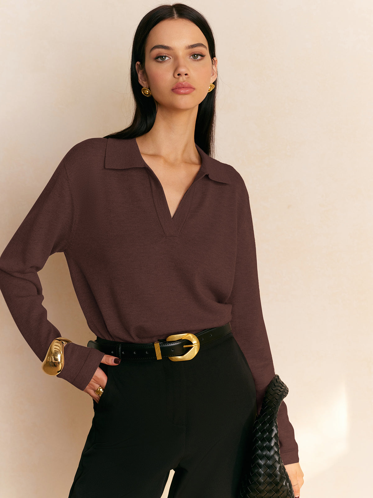 Maglione Donna a Collo Alto Elegante | Moda Autunno Inverno 2025 TIAMUSE
