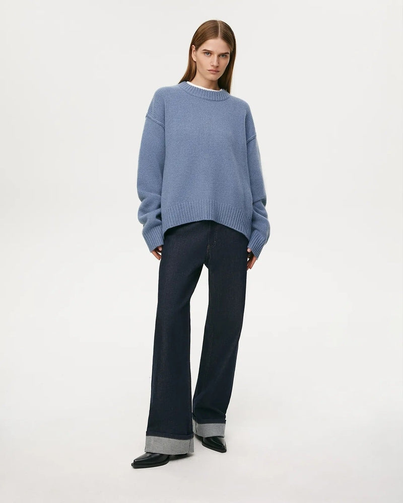 Maglione Oversize Trendy da Donna | Maglieria Calda per la Moda Autunno Inverno TIAMUSE Sweater
