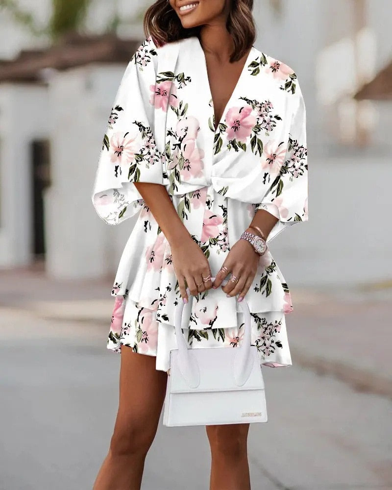 Noalin Abito Boho di Tendenza | Vestito Mini con Silhouette Rilassata per l’Estate TIAMUSE dress
