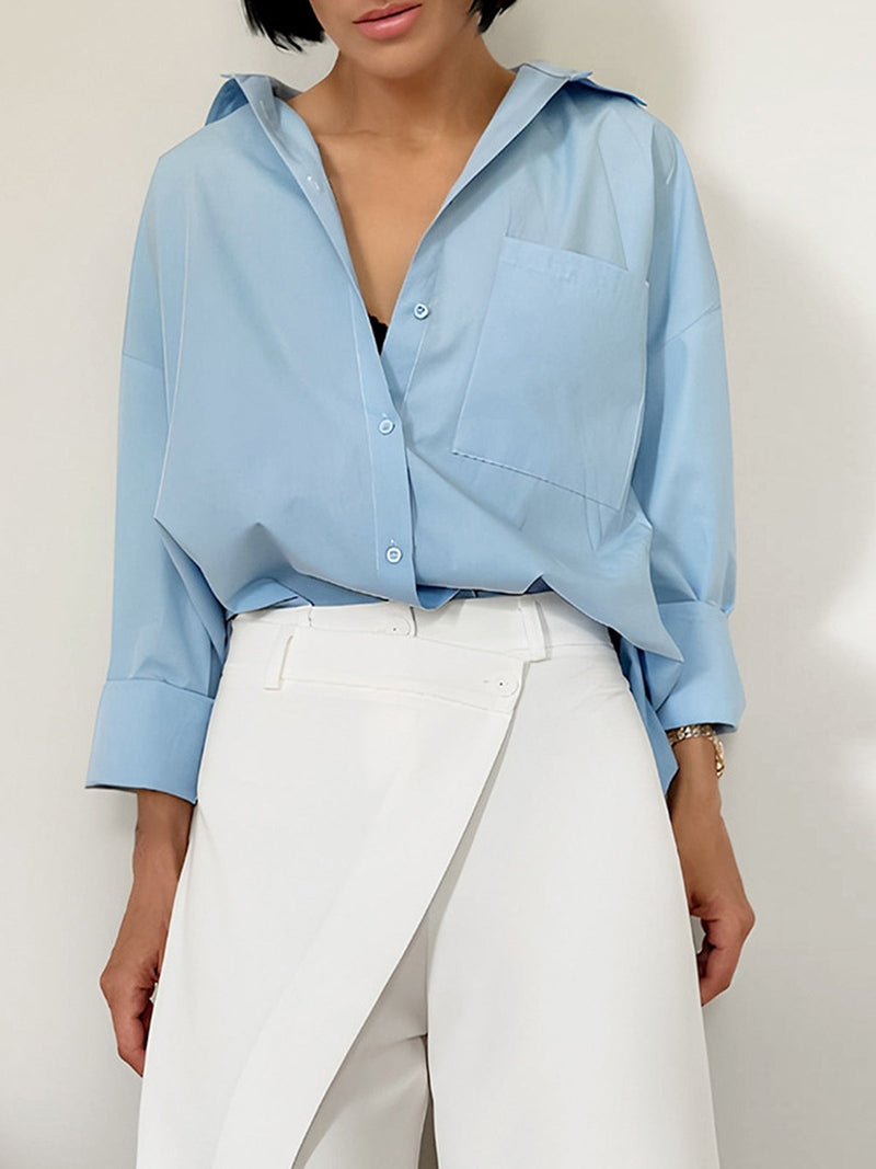Pantaloni a Gamba Larga Nicolet | Pantaloni Asimmetrici a Vita Alta per Ufficio & Look Eleganti TIAMUSE Pantaloni