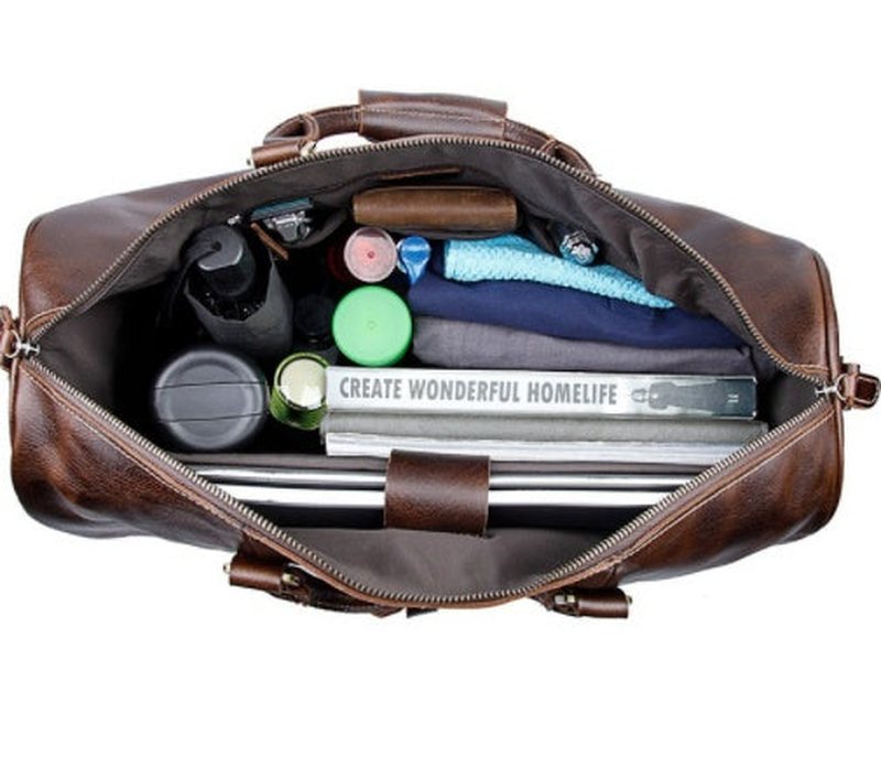 Sac de voyage – Bagage à main en cuir avec grande capacité | Sordon