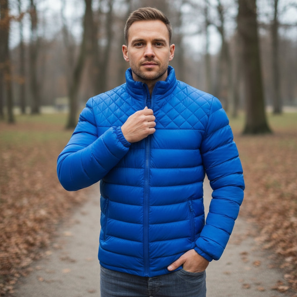 Giacca da uomo | Imbottita, antivento e impermeabile