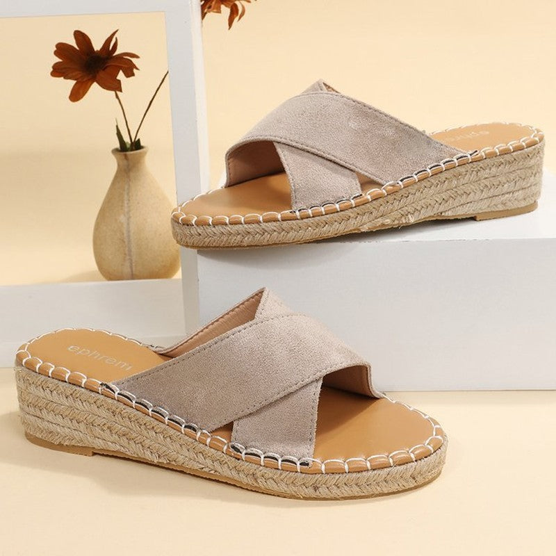 Sandali Estivi Donna con Suola in Canapa | Scarpe Comode Punta Rotonda TIAMUSE Dresses