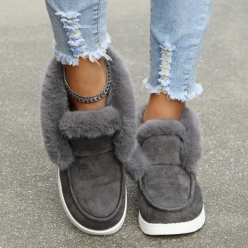 Scarpe Invernali Donna con Pelliccia | Sneakers Calde e Comode per Look Casual 2025 TIAMUSE Older