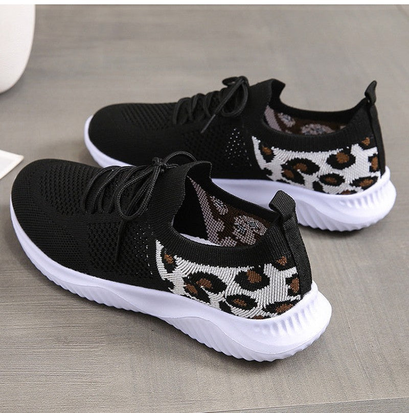 Scarpe Sportive Donna Bianche con Stampa Leopardata | Sneakers Comode Traspiranti TIAMUSE Dresses