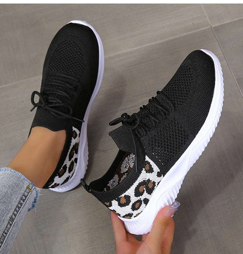 Scarpe Sportive Donna Bianche con Stampa Leopardata | Sneakers Comode Traspiranti TIAMUSE Dresses