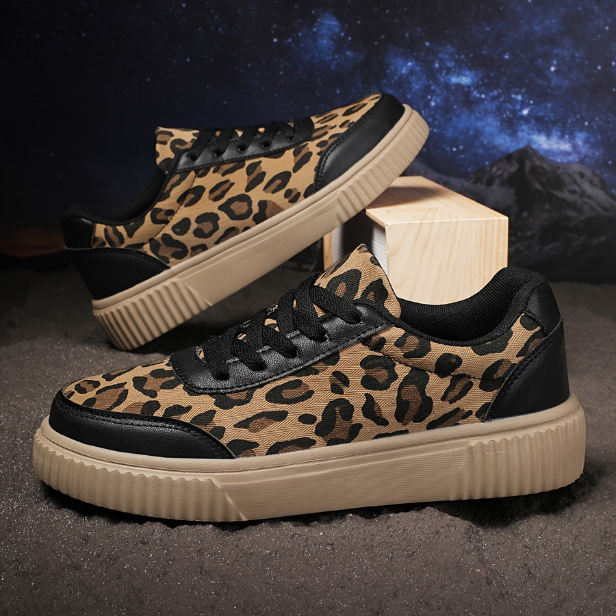Scarpe da Donna Leggere con Piattaforma e Stampa Animalier | Sneakers Anima TIAMUSE Sneakers