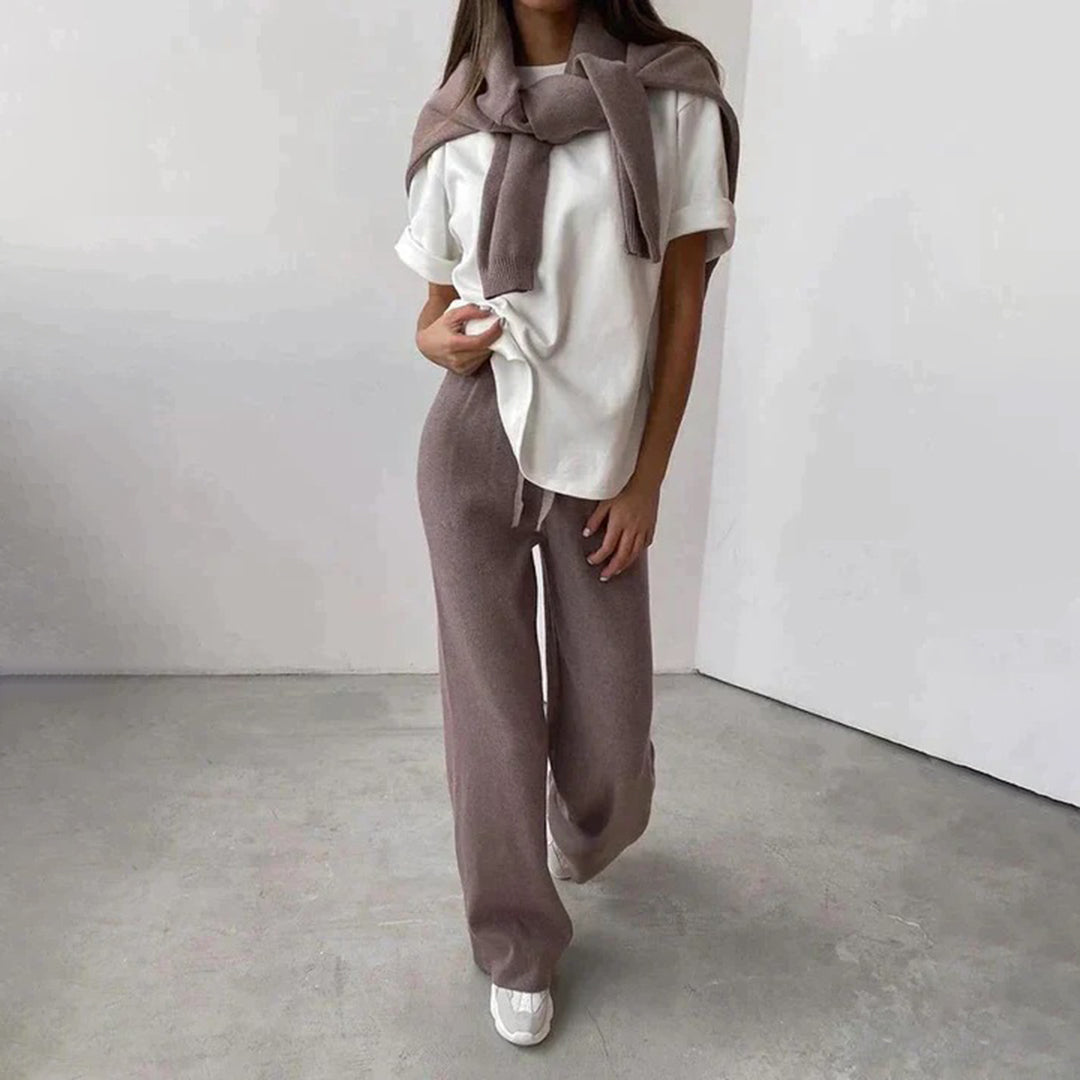 Set Maglione e Pantaloni Donna | Maglione e Pantaloni Chic Autunno Inverno 2025 TIAMUSE Sets