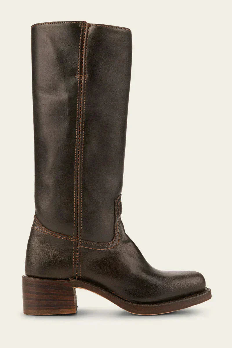 Stivale Classico da Donna in Pelle con Tacco a Blocco | Joseli TIAMUSE Boots