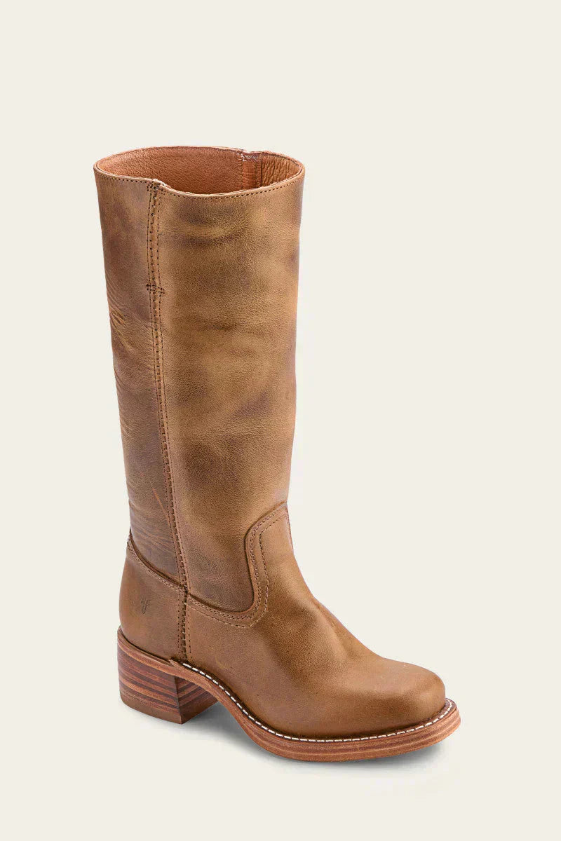 Stivale Classico da Donna in Pelle con Tacco a Blocco | Joseli TIAMUSE Boots