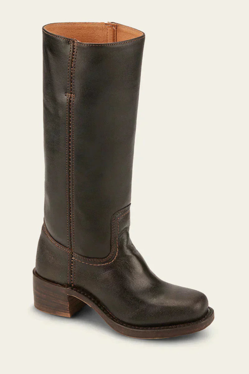 Stivale Classico da Donna in Pelle con Tacco a Blocco | Joseli TIAMUSE Boots