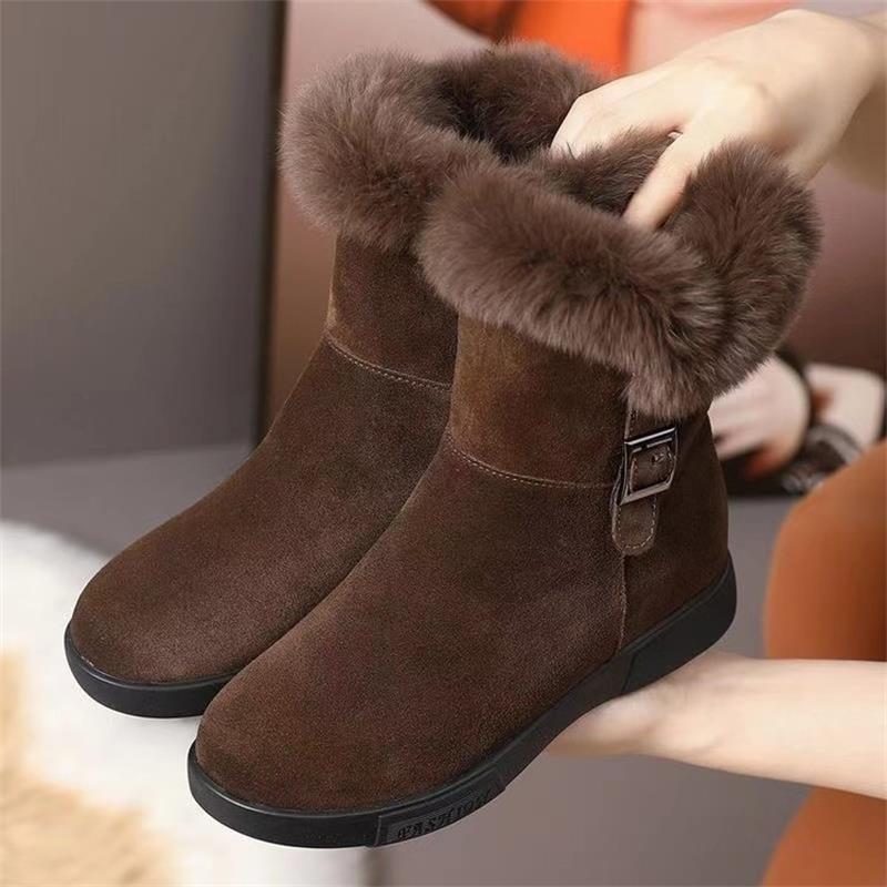 Stivaletti Donna Invernali con Pelliccia | Scarpe Calde Antiscivolo per Look Casual 2025 TIAMUSE Dresses