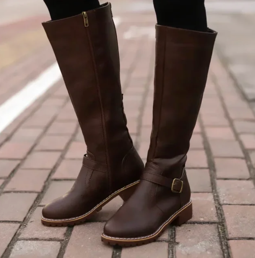 Stivali Eleganti al Ginocchio - Stile Senza Tempo e Comfort | Novelle TIAMUSE Boots