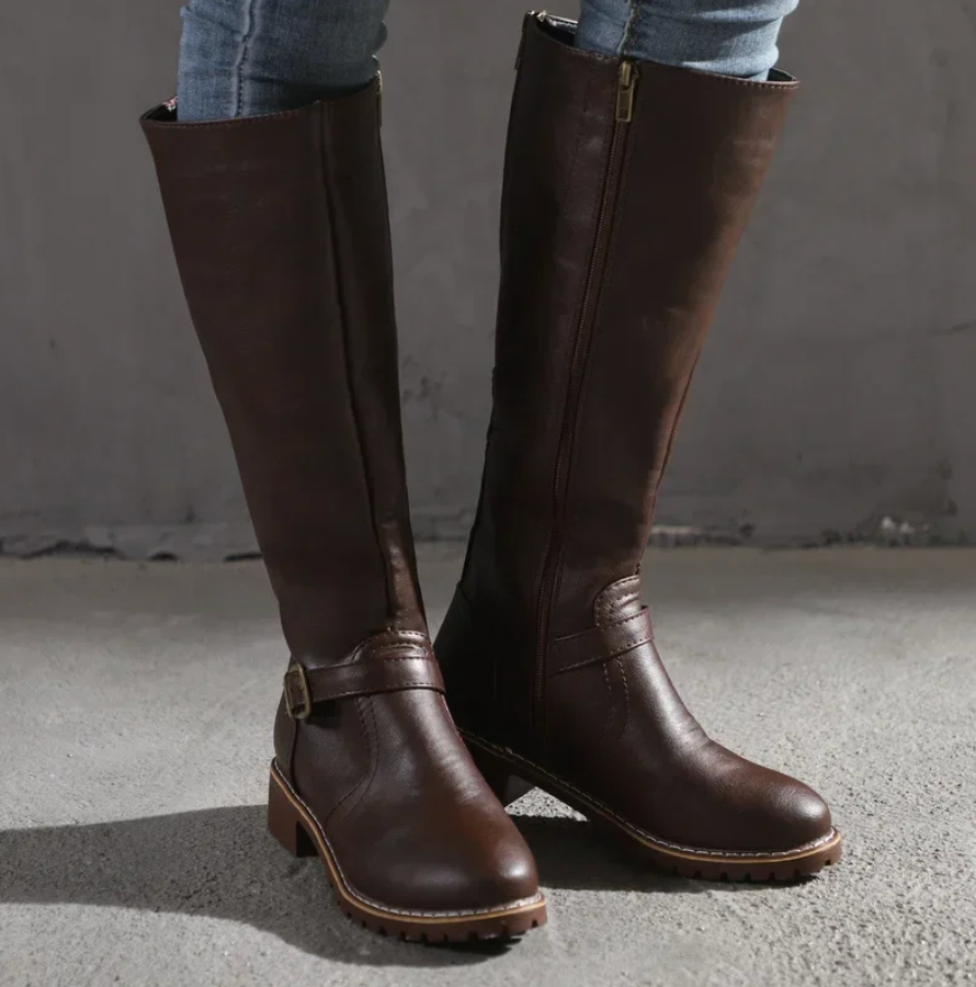 Stivali Eleganti al Ginocchio - Stile Senza Tempo e Comfort | Novelle TIAMUSE Boots