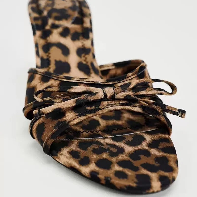 Tacchi Alti Donna con Stampa Leopardo | Scarpe Eleganti – Aria TIAMUSE Tacchi