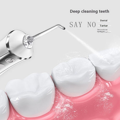 Elektrischer tragbarer Munddusche für eine gründliche Reinigung von Zähnen und Zahnfleisch | AquaJet