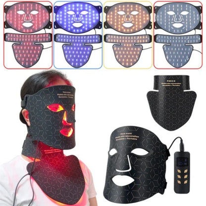 Maschera Facciale Pro a LED e Infrarossi per Fototerapia
